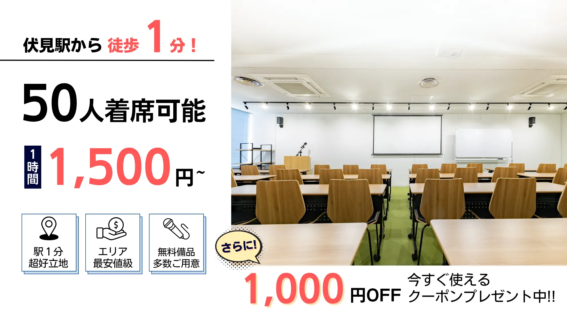 名古屋伏見貸し会議室Nuts