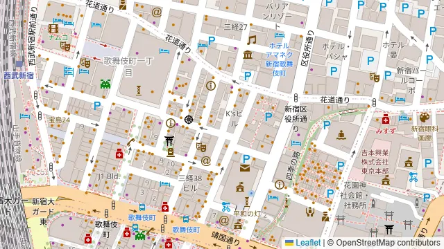 SEKAIDE1BAR(セカイデイチバー) 新宿の周辺地図