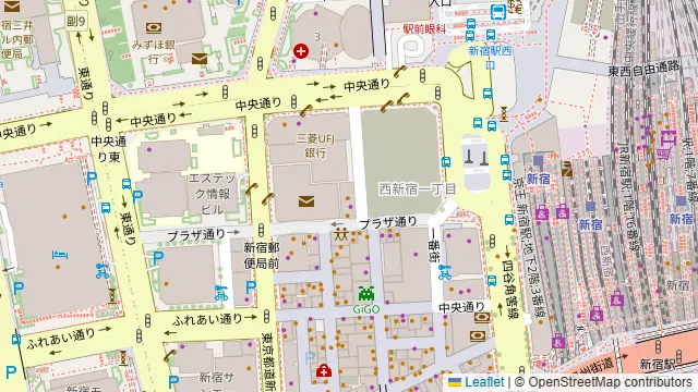 新宿 又吉の周辺地図