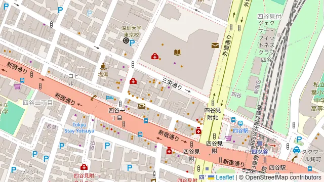 中国菜酒 蜀留香の周辺地図