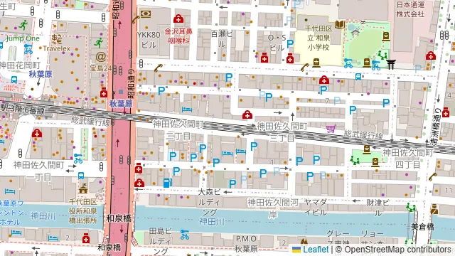 すし土風炉 秋葉原店の周辺地図