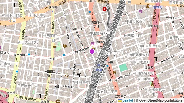 個室居酒屋 番屋 神田駅前店の周辺地図