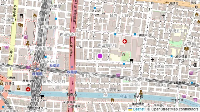 TIME SHARING 秋葉原 和泉ビル201の周辺地図