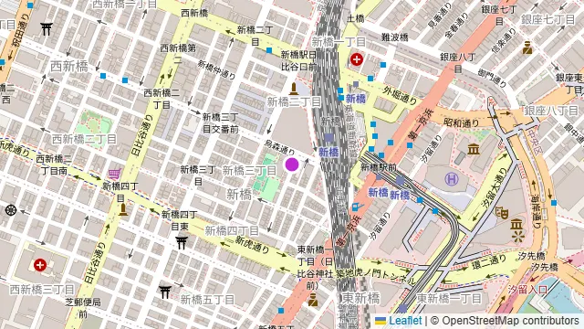 Tapas&Wine 新橋ZIONの周辺地図