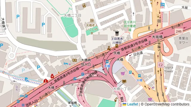らんぷの周辺地図