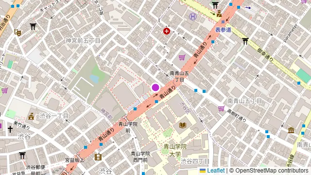 青山 星のなる木の周辺地図