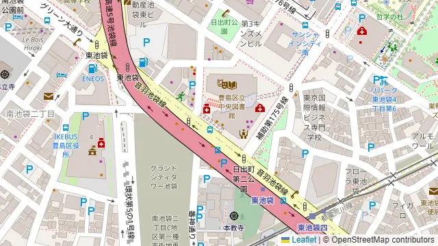 BATON 東池袋店の周辺地図