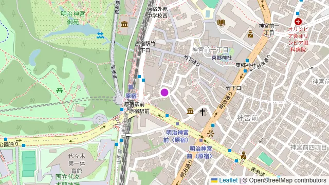 原宿ダッチ パスタラボの周辺地図