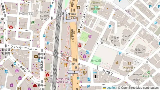 ザ・レギャン・トーキョーの周辺地図
