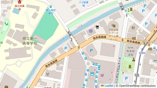 アンドティーフォの周辺地図