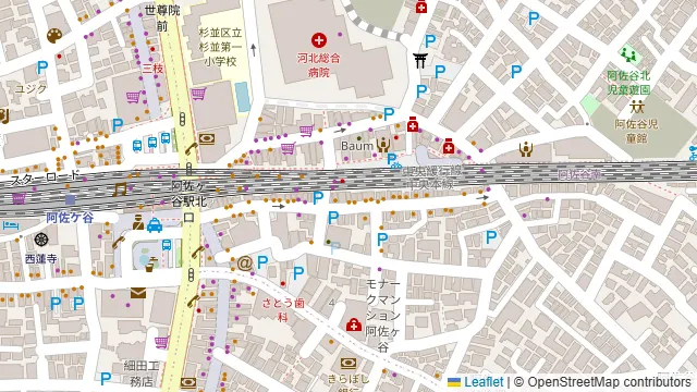 串しん坊の周辺地図