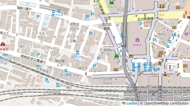 Pizzeria YUICIRO&Aの周辺地図