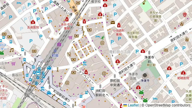 Dining Bar Bee 町田店の周辺地図