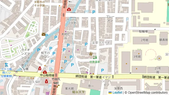 ジョニーの格安貸しスタジオの周辺地図