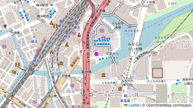 お好み焼 ゆかり 横浜スカイビル店の周辺地図