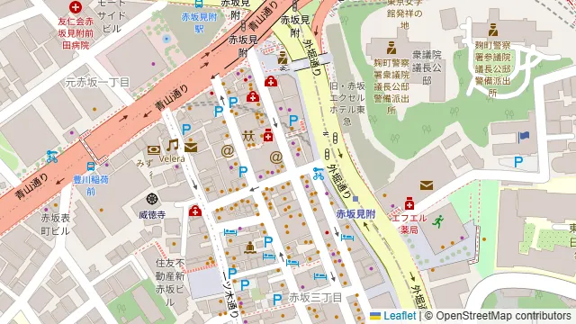 PIZZERIA MANCINI TOKYOの周辺地図