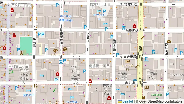 鶏屋 梅星の周辺地図