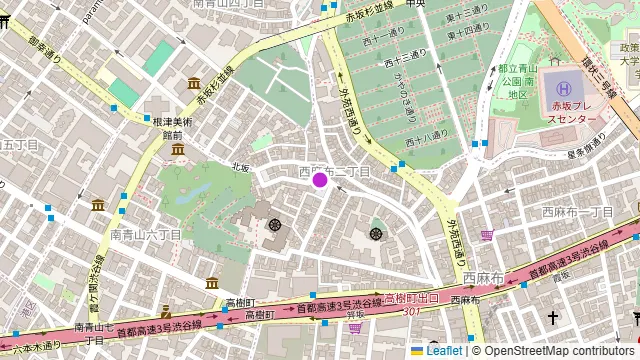 Tokyo D Kitchen Studioの周辺地図