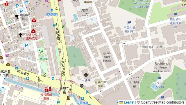 Dining VT Violet Tiger 恵比寿店の周辺地図