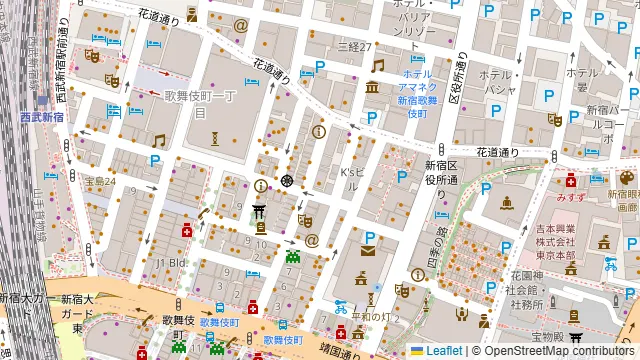 Music Bar RUNの周辺地図