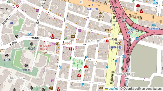 Lau-Lau(ラウラウ) 麻布十番店の周辺地図
