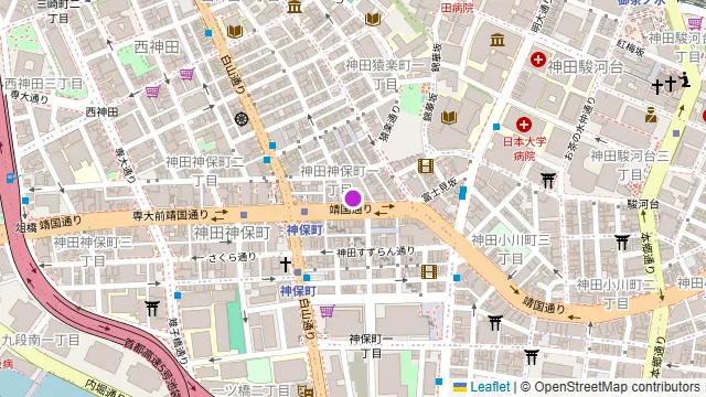 貸会議室・レンタルスペース ルームス水道橋店の周辺地図