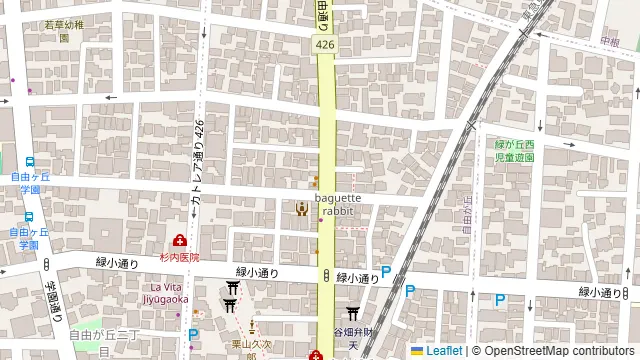 星火の周辺地図