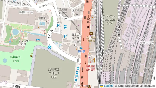 TIME SHARING 品川センタービルディング1207の周辺地図