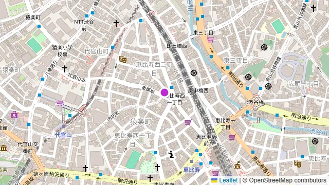 WE-ARE-THE-FARM-EBISUの周辺地図