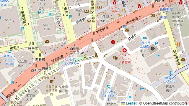 中華料理 雅(みやび) 代々木店の周辺地図