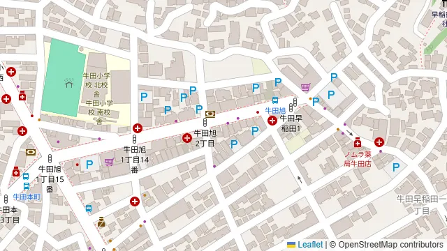 ダンススタジオWITHの周辺地図