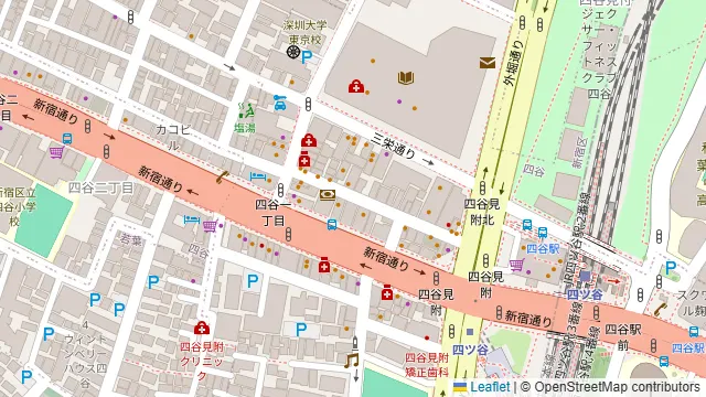 四ツ谷スペインバル オブラの周辺地図