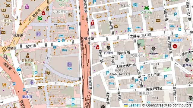 PICCADILLY PREMIUMの周辺地図