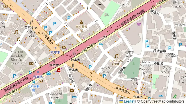 貸切パーティースペースBAR addの周辺地図