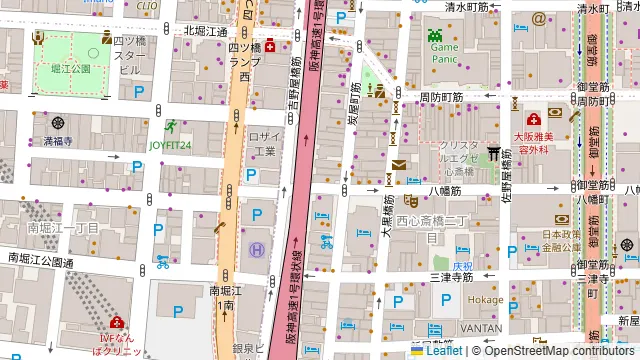 3eBARの周辺地図