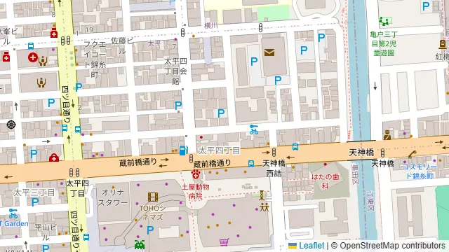錦糸町白ホリスタジオ ララ(lala)の周辺地図