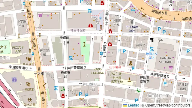 GOOD MORNING CAFE 神田錦町の周辺地図