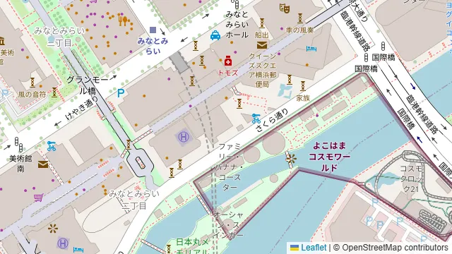 J PASTA クィーンズスクエア横浜店の周辺地図