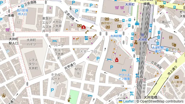 オステリア トゥットソーレの周辺地図