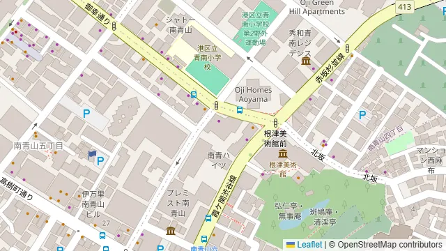 南青山ラ コレッツィオーネの周辺地図