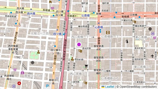 カフェダイニング safariの周辺地図