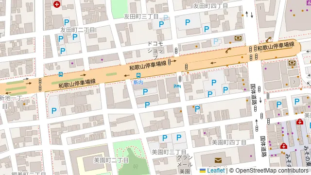 大衆焼肉 吟〜ぎん〜 和歌山店の周辺地図