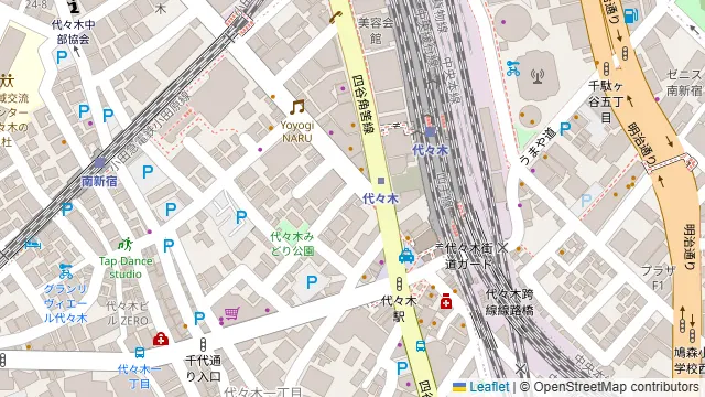 Aivicスペース渋谷の周辺地図