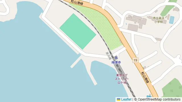 うみのたまり場の周辺地図
