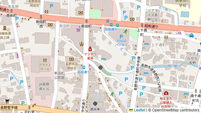 unwindの周辺地図