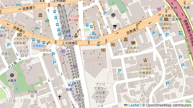 TOKYO DREAM 目黒駅前店の周辺地図