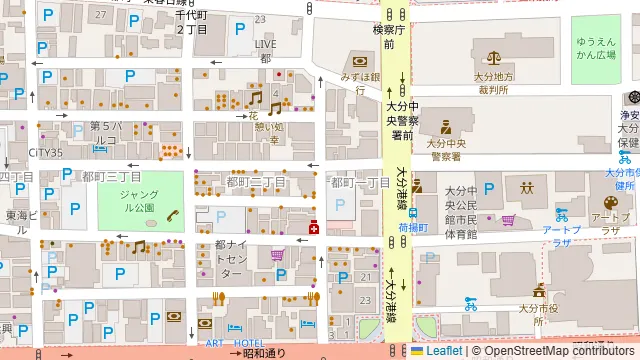 Casual Dining ESの周辺地図