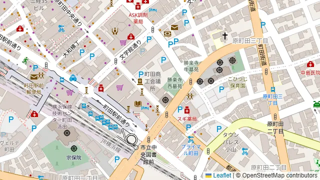 レンブラントホテル東京町田（宴会場）の周辺地図