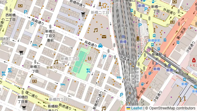 Tapas&Wine 新橋ZIONの周辺地図