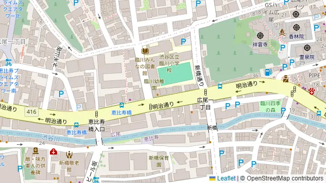 アニマリベラの周辺地図